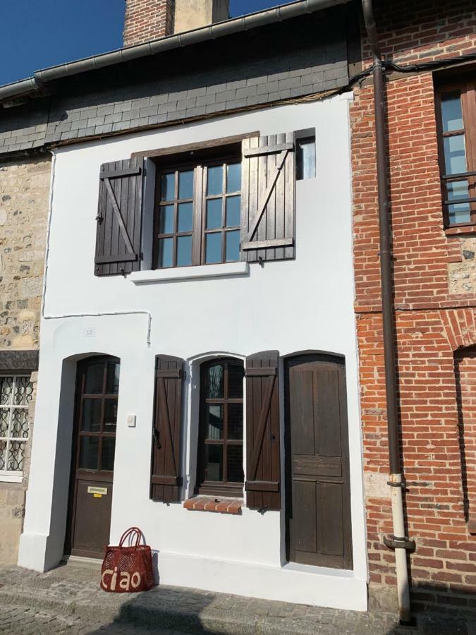 La Maison Blanche Du 10Honfleur Buitenkant foto